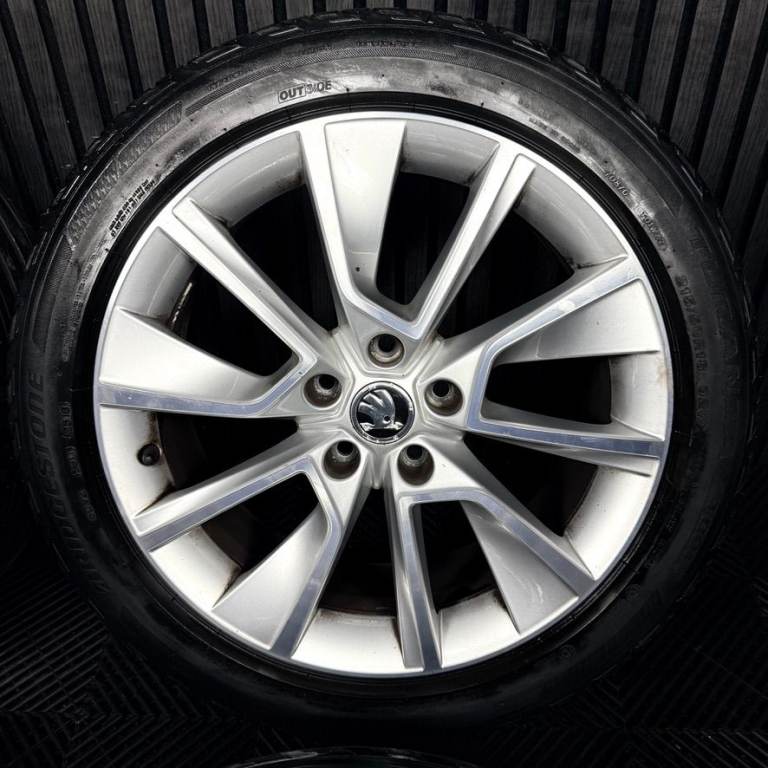 18'' GENUINE SKODA KAROQ ALLOY WHEELS TYRES AUDI Q2 VW T-ROC | in ...