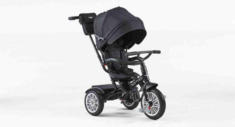 Bentley 6-in-1 Trike / Stroller – Black Edition