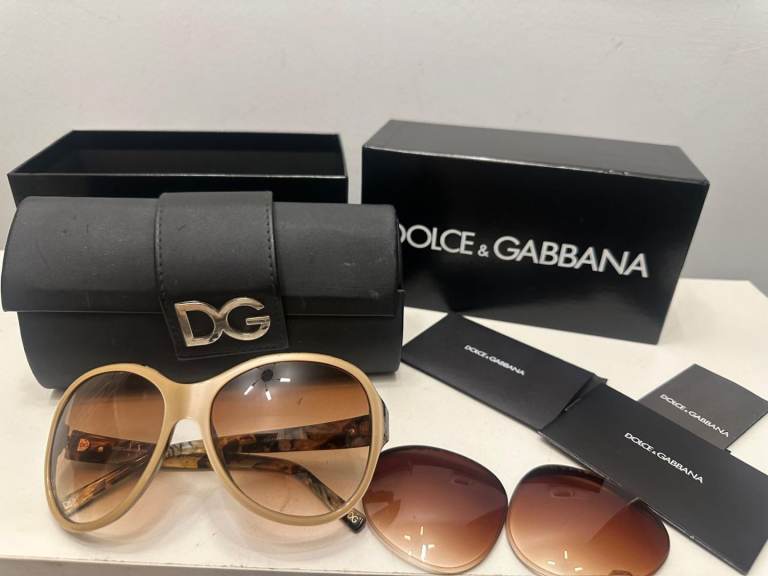 Dolce & Gabana Women Sunglasses In The Bag and Box Inc Extra Glasses Included