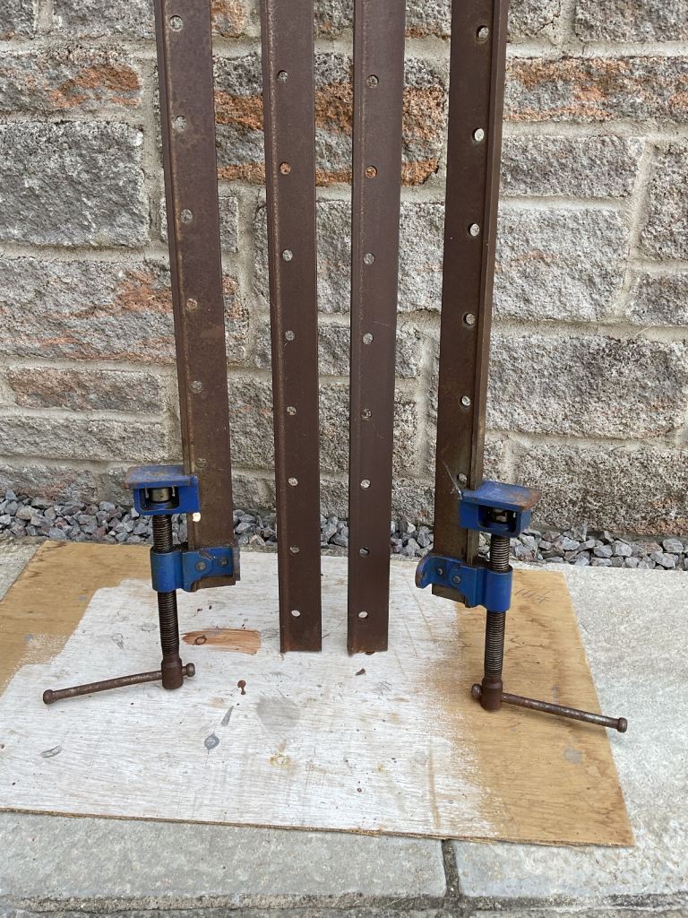 A Pair of Record Heavy Duty Cramps with Extensions.