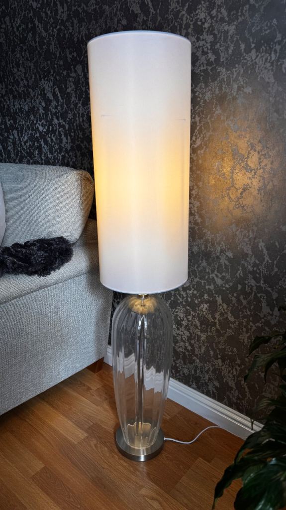Next Chrome Floor Lamp