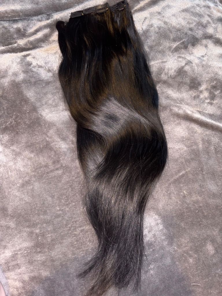 Black volume clip in Hair Extensions (Additional Lengths)