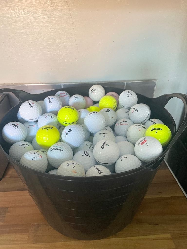 150 x Mixed Golf Balls 