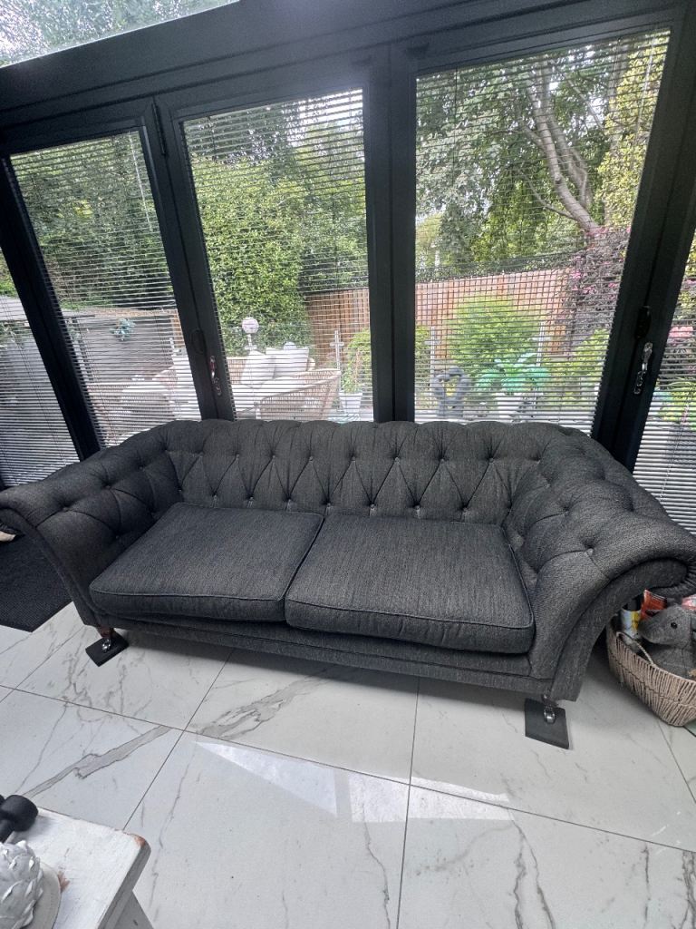 Laura Ashley Chesterfield Settees 