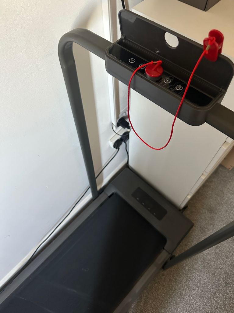 Compact Home Treadmill – Grey, Good Condition