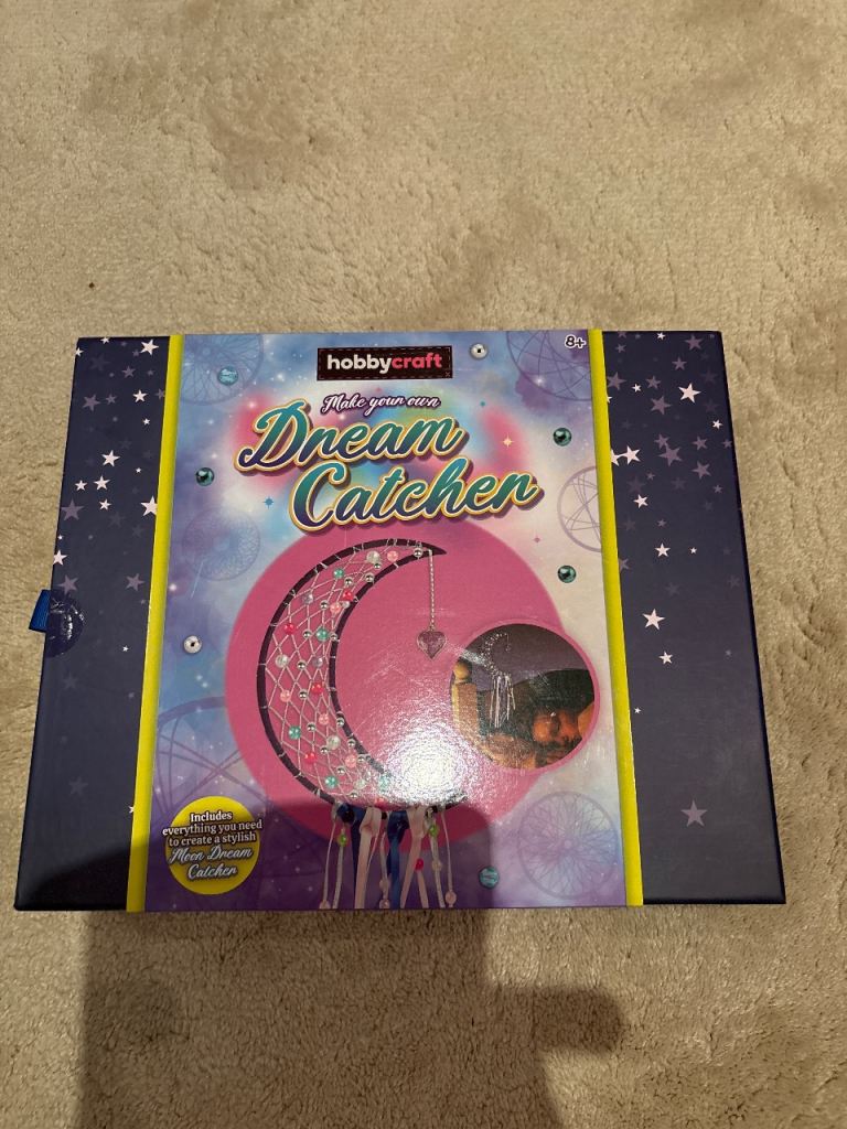 Hobbycraft Make your own Dream Catcher ~ Moon Dreamcatcher New!