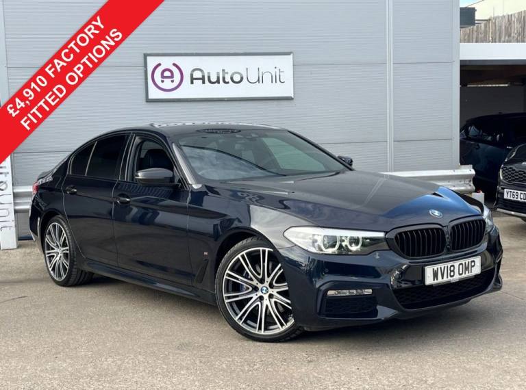 2018 BMW 5 SERIES 530E 9.2KWH M SPORT PETROL PLUG-IN HYBRID AUTO 