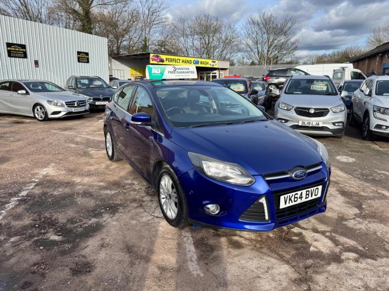 2014 Ford Focus 1.6 125 Titanium Navigator 5dr Powershift HATCHBACK PETROL Automatic