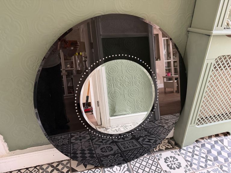 FREE LARGE HEAVY MARBLE MIRROR