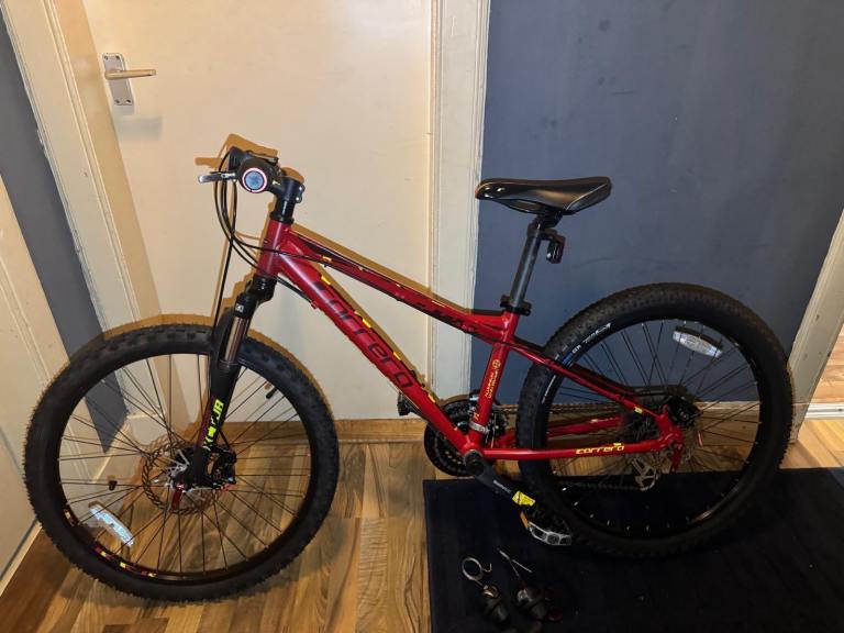Good Condition Red Carrera Junior Mountain Bike