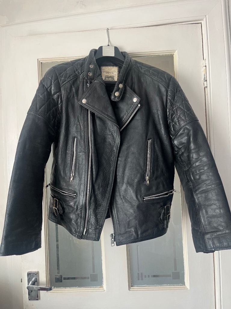 Men’s Leather Motorbike Jacket