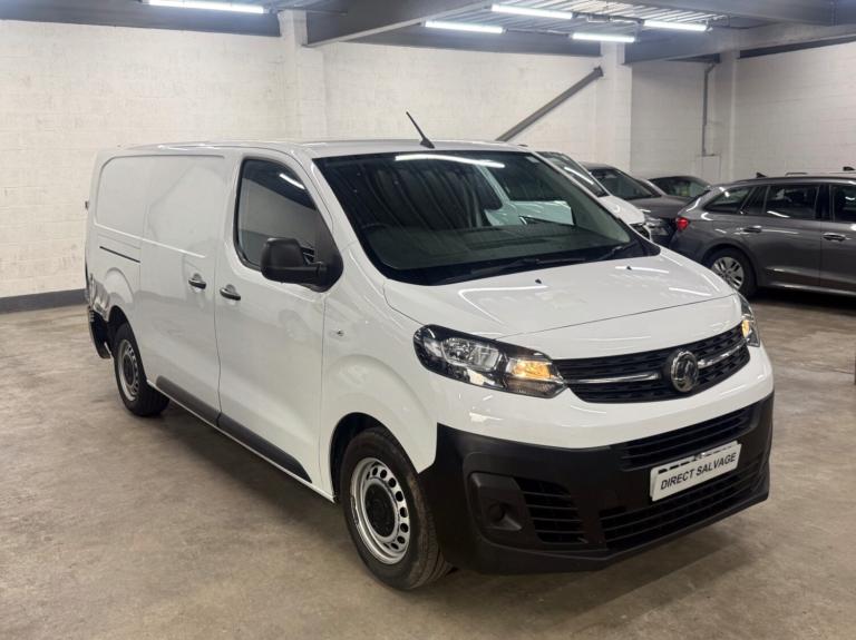 2024 Vauxhall Vivaro 2024 73 REG Vivaro 2900 1.5d 100 Prime L2H1 Van No Vat salvage damaged Van  ...