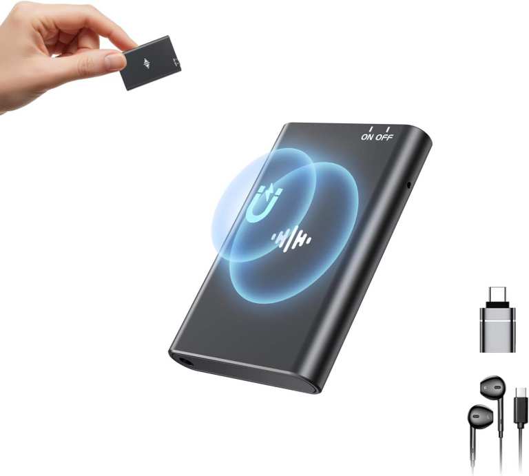 image for NEW disoidoe 64GB Voice Activated Recorder - Intelligent Noise Reduction