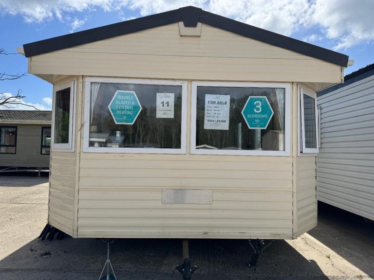 3 Bed 35x12 Static Caravan - DG, CH, New Lounge Carpet - Offsite / Self Build