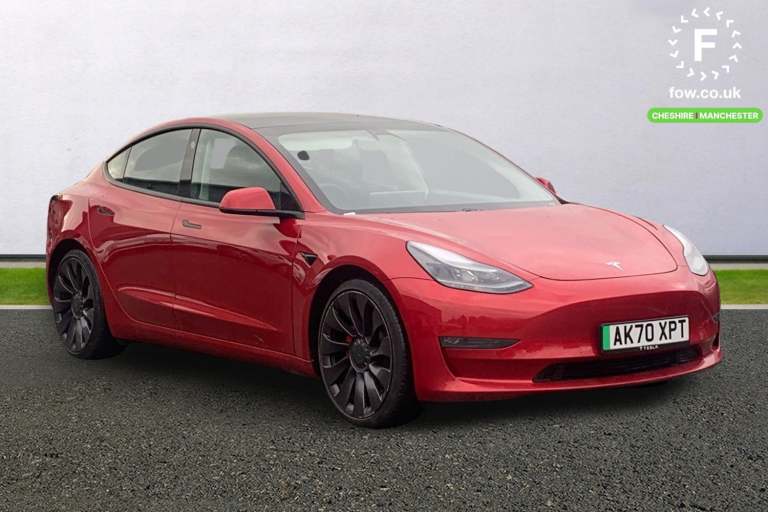 2020 Tesla Model 3 Performance AWD 4dr [Performance Upgrade] Auto Saloon Automatic