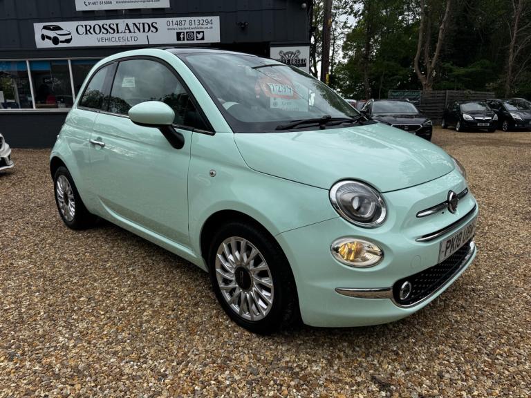 2018 Fiat 500 1.2 Lounge 3dr HATCHBACK Petrol Manual