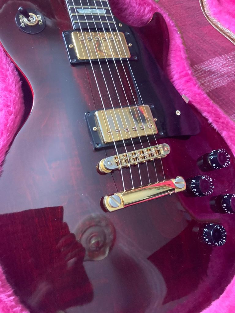 Gibson Les Paul 1992 wine /gold 