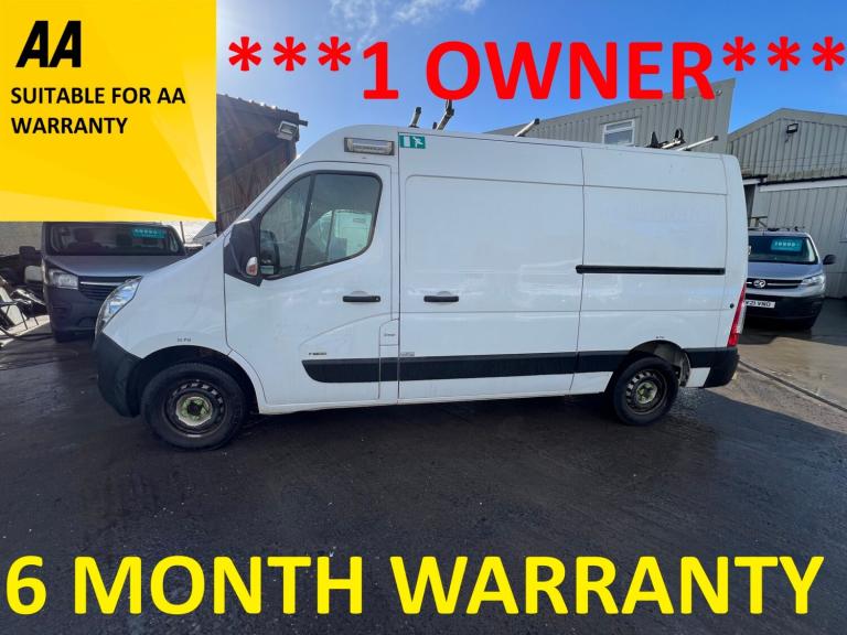 2019 Vauxhall Movano 2.3 CDTI H2 Van 130ps PANEL VAN Diesel Manual
