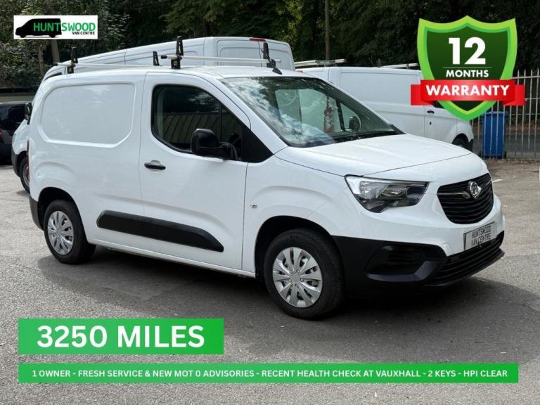 2021 Vauxhall COMBO CARGO 2000 1.5 Turbo D 100ps H1 Edition Van PANEL VAN DIESEL