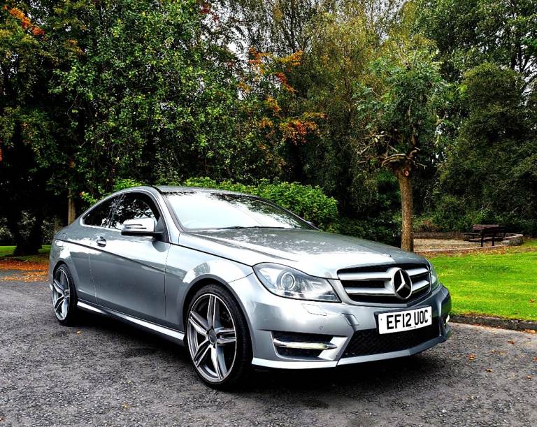 AUTO MERCEDES C220 CDi AMG SPORT 12 MONTHS MOT slk 420d clk A4 a5 golf leon