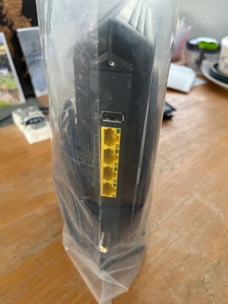 Netgear modem plus router