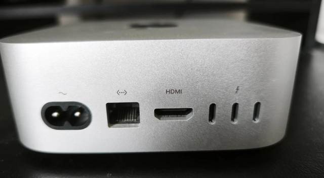 Apple Mac Mini Desktop M4 Chip 16GB RAM, 256GB SSD, Silver Mint