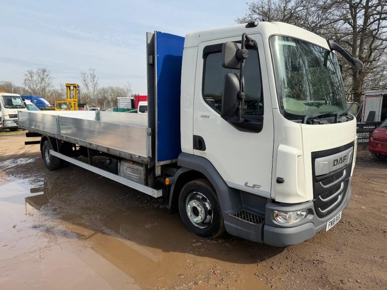 DAF TRUCKS LF150 2018 7.5 ton 22ft DROPSIDE scaffold truck auto