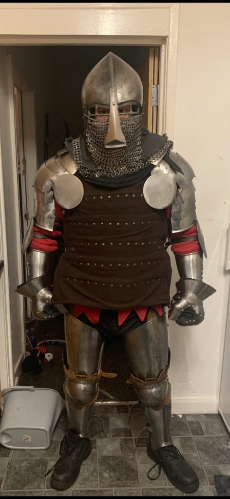 Full contact steel Armour , Good Condition