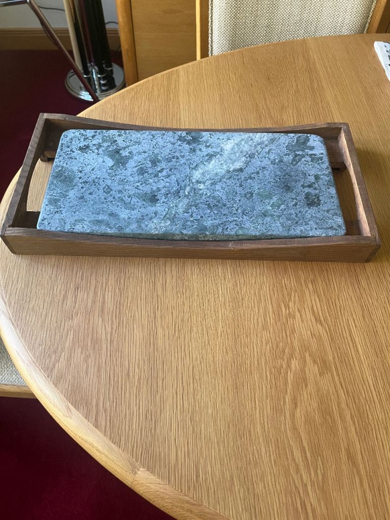 New SPARQ Soapstone appetizer tray 