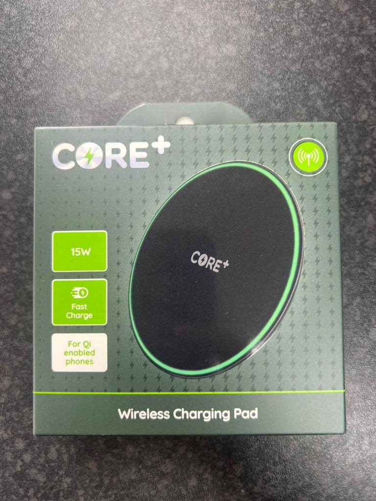 CORE+ 15W Fast Wireless Charging Pad