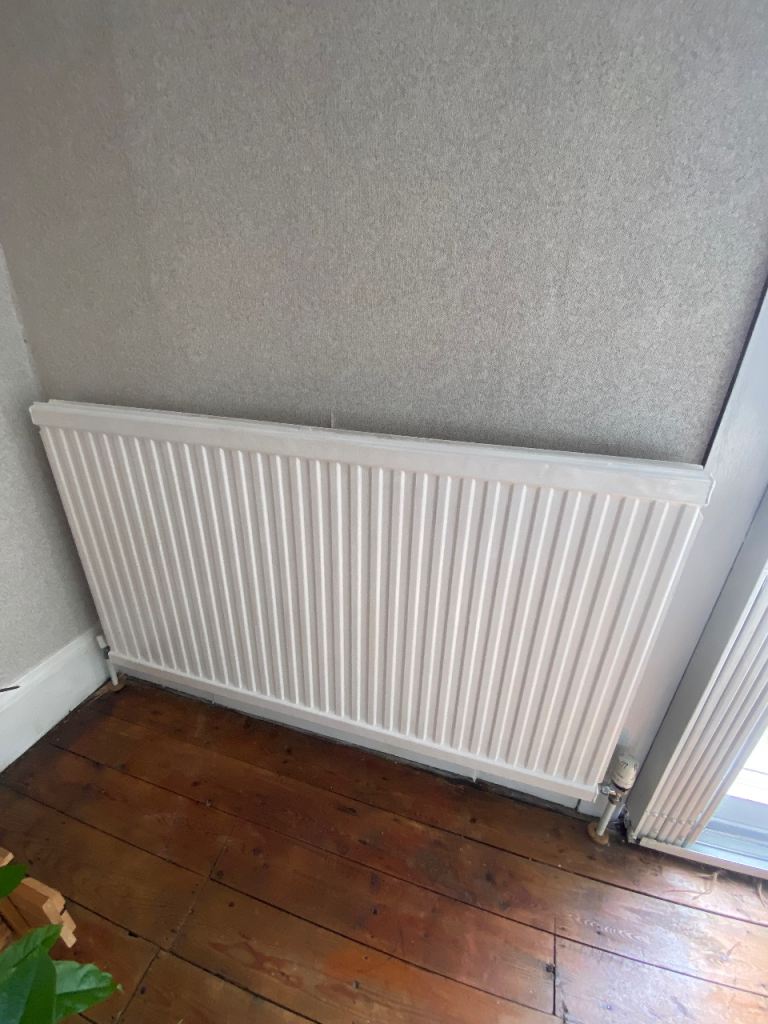White radiator 127x73x6cm