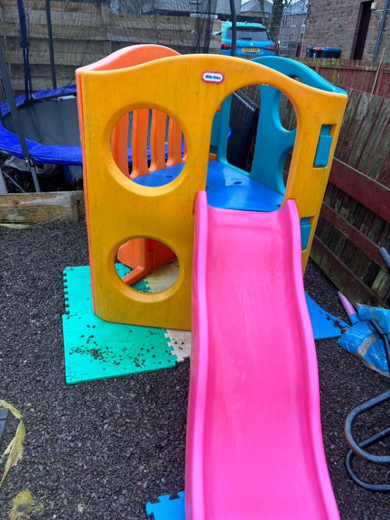 Little tykes climbing frame slide 