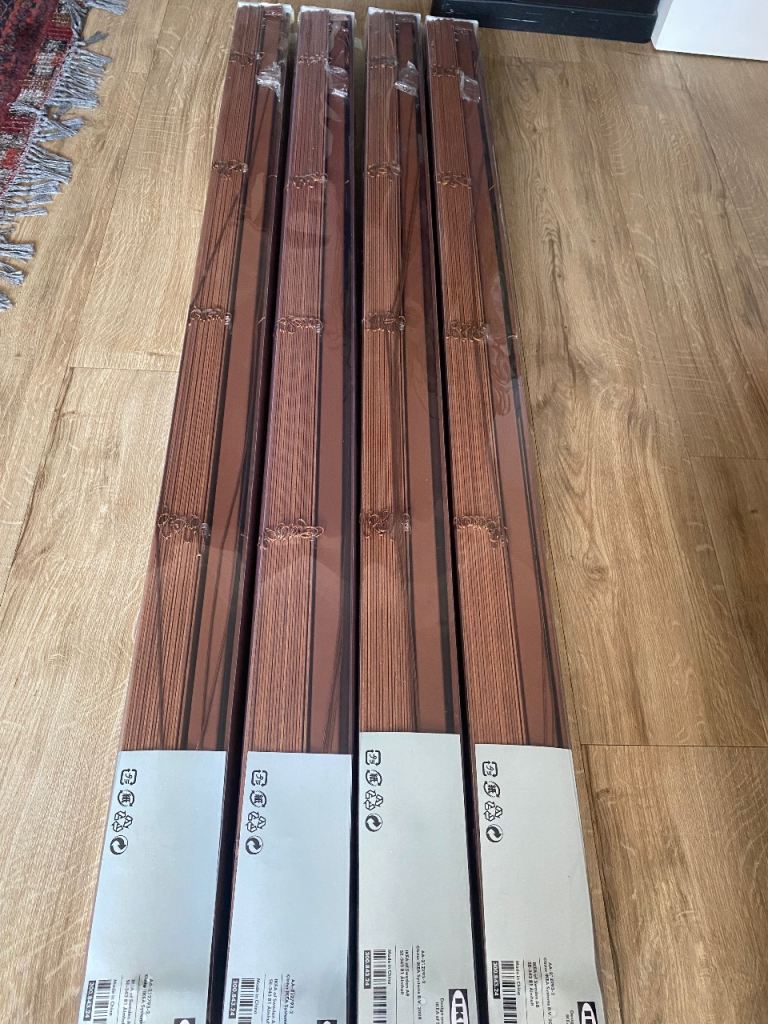 image for 4 x IKEA Lindmon Blinds