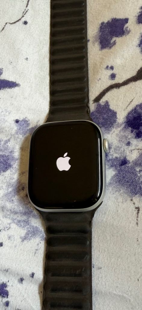 Apple Watch with Black Strap – Good Condition