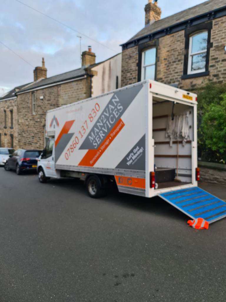Man2van Services Affordable Man & Van Removals Sheffield 24/7 From £30