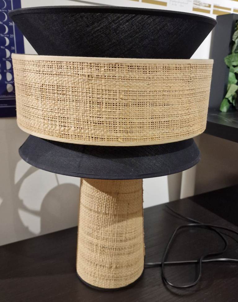 La Redoute Dolkie 40cm Diameter Double Table Light 