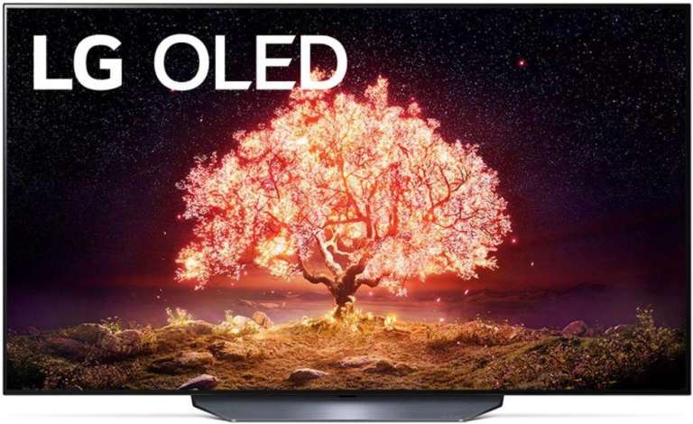LG 55 inch OLED 4K UHD Smart TV, 120Hz, Latest Apps, Apple Airplay, Wifi, Voice Remote, OLED55B26LA