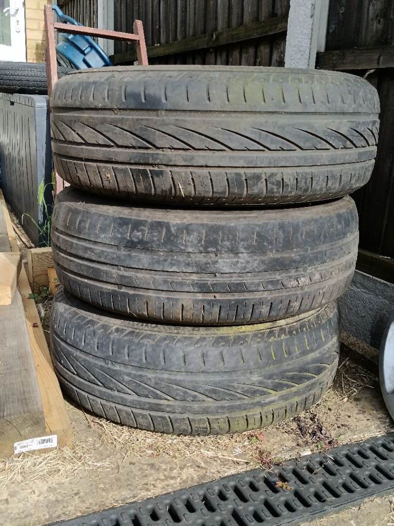 Mercedes c180 steel wheels with tyres 