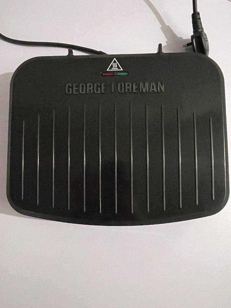 George Foreman Health Grill – Fair Condition, Black