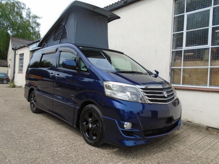 TOYOTA ALPHARD CAMPER VAN,MOTORHOME~~4 BERTH~~OFF GRID SOLAR~~ONLY 26K MILES !!