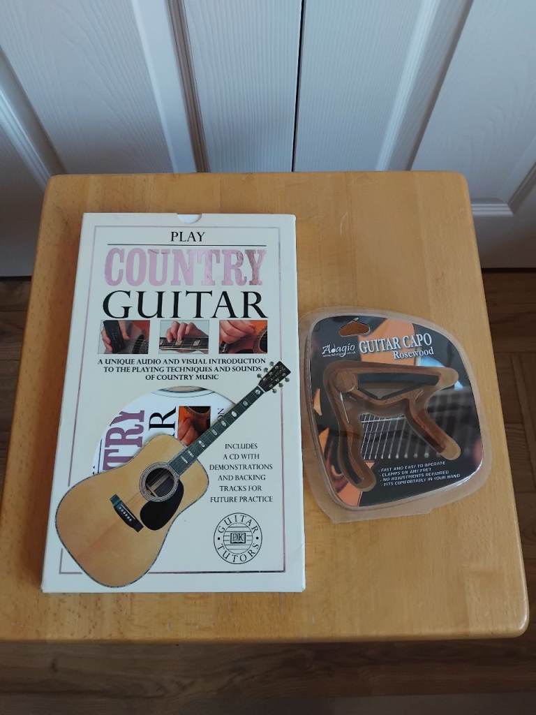 Play Country Guitar Book with Guitar Capo 