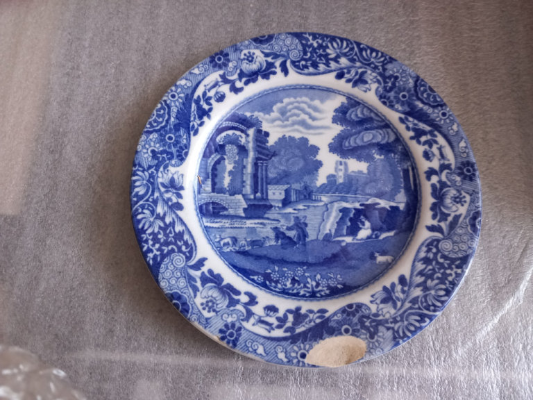 Collectable antique bowls and plates
