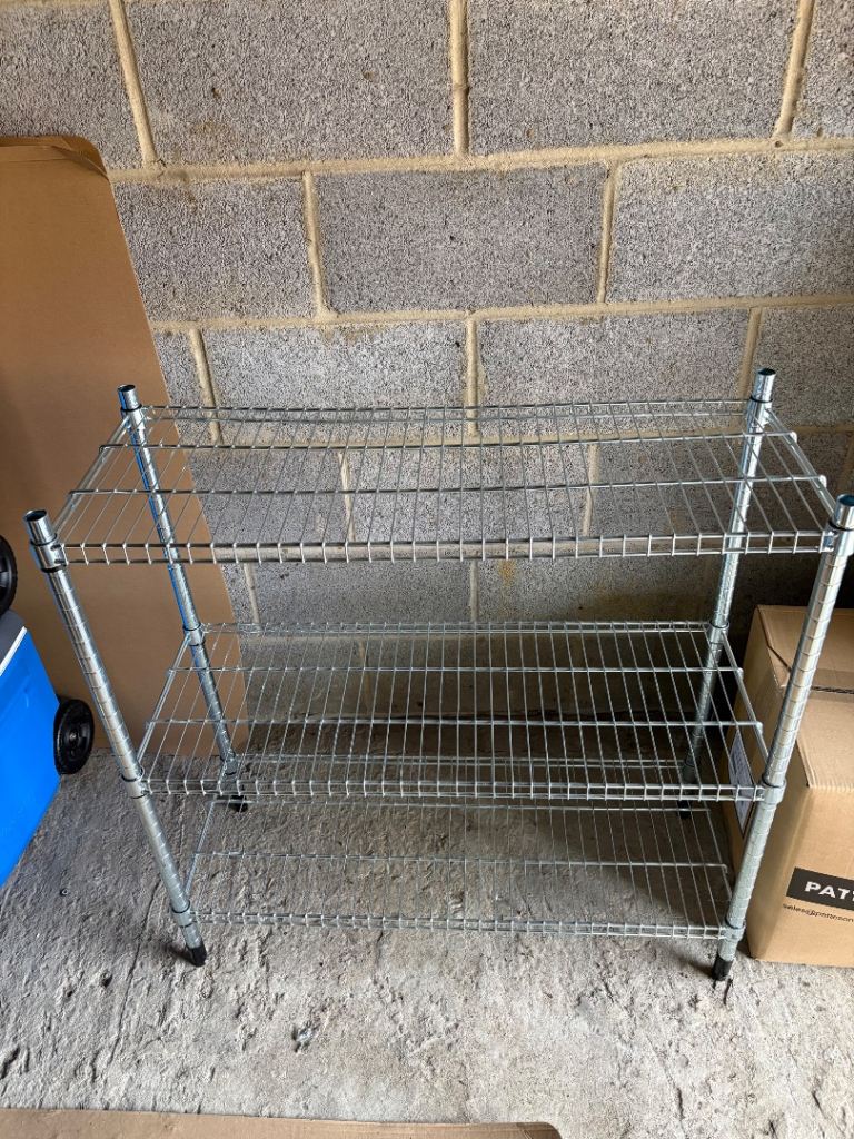 Wire Racking / Shelving x2