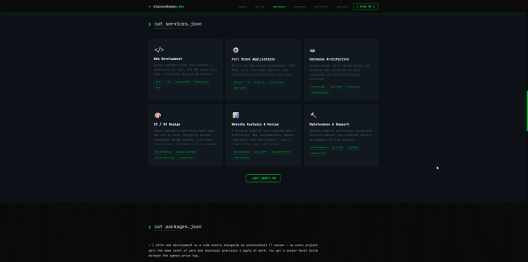 Professional Websites for Small Businesses & Sole Traders — From £249