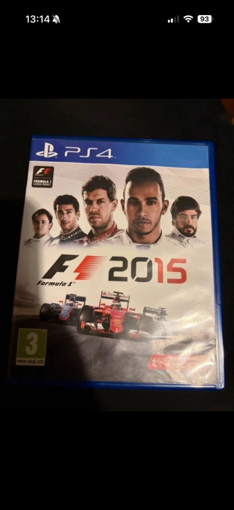 PS4 F1 2015 Game – Good Condition