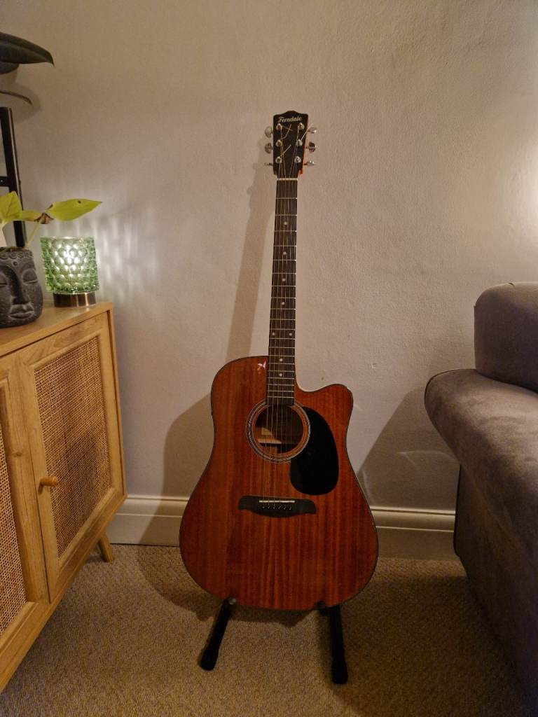 Electro acoustic guitar