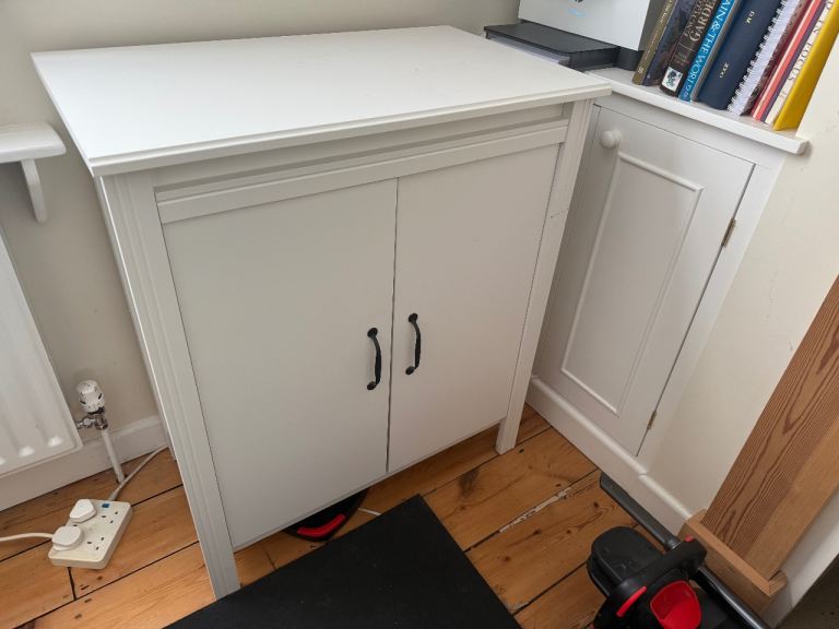 White cupboard