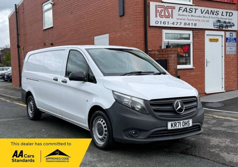 2021 Mercedes-Benz Vito 2.0 116 PROGRESSIVE CDI LWB AUTOMATIC 160 BHP Panel Van Diesel Automatic