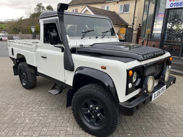 2008 Land Rover Defender Single Cab PickUp TDCi Pick Up Diesel Manual