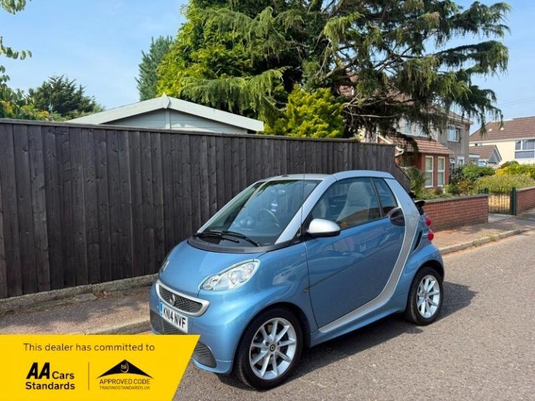 2014 smart fortwo Passion mhd 2dr Softouch Auto [2010] CONVERTIBLE Petrol Automatic